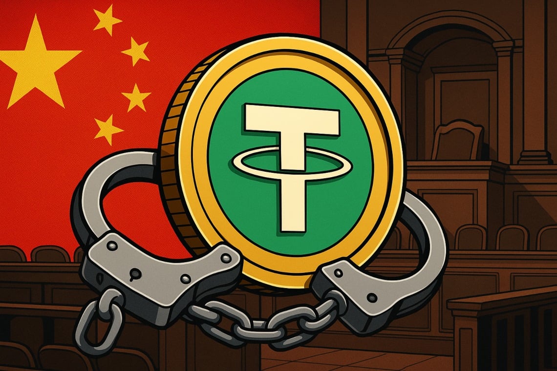 USDT 逮捕：北京在加密货币打击行动中监禁五人