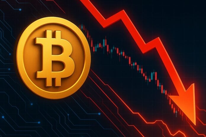 crollo prezzo bitcoin