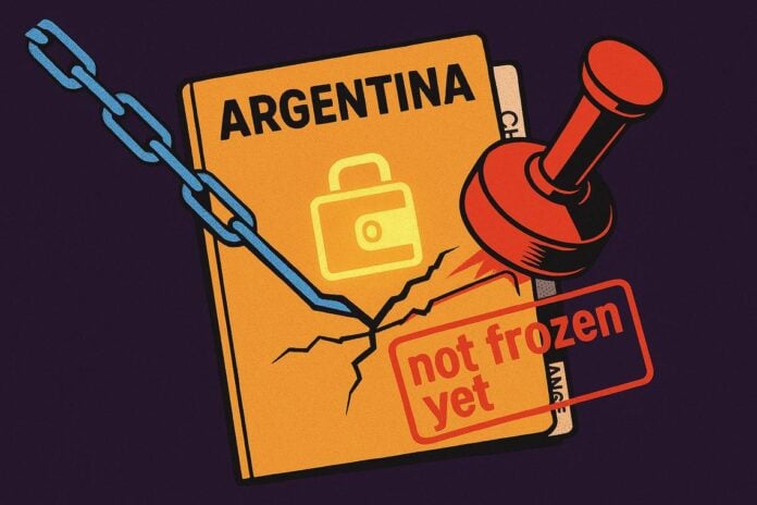Argentine judge crypto freeze