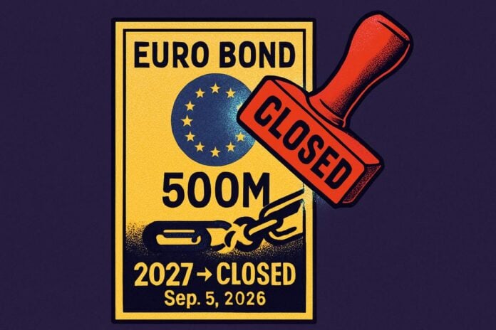 MPS early bond redemption