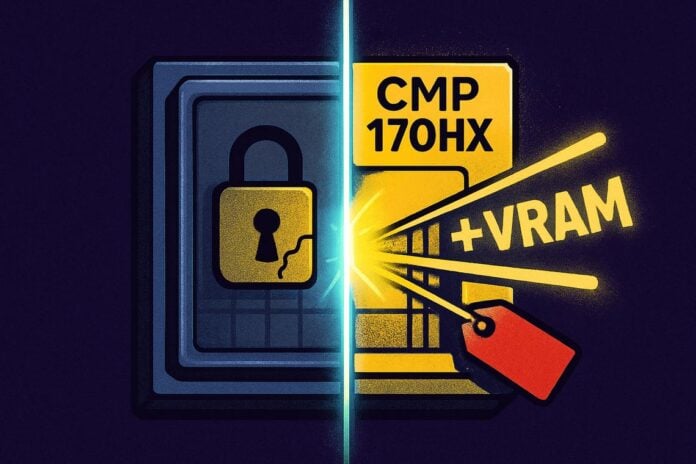 Nvidia CMP 170HX hack